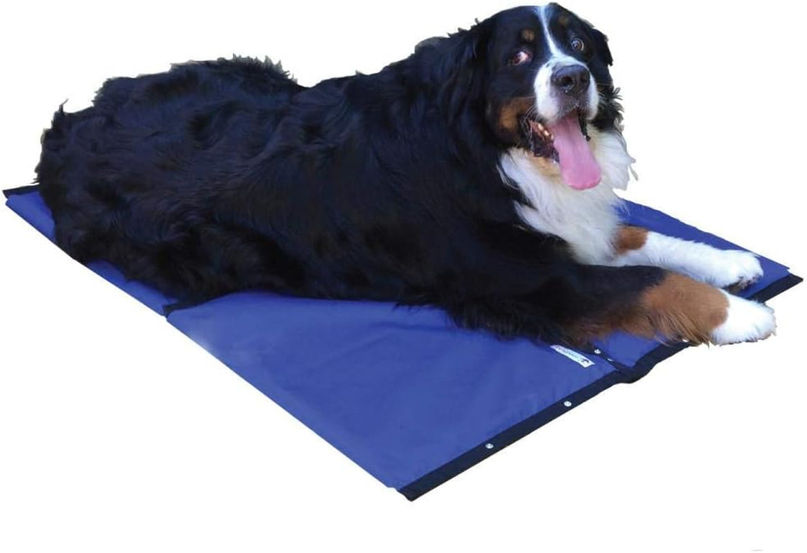 CoolerDog™ Luxe Hydro Cooling Mat – 2-Pack (23"x18") | Triple-Layer Ice Sheet, Modular Design, Chemical-Free, Premium Dog Cooling Pad for Heat Relief