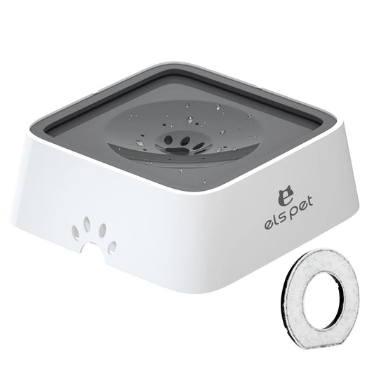 Dog Water Bowl 70Oz No Spill Slow Feeder Vehicle Carried 2L Pet Cat Water Dispenser Travel Bowl