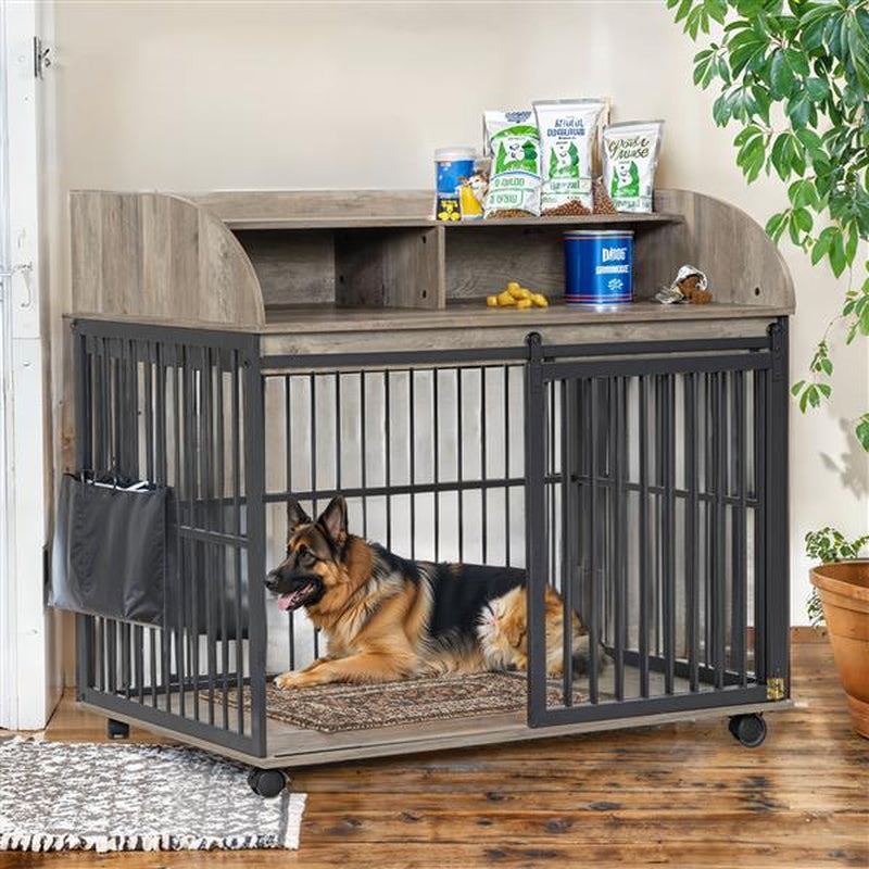 Premium Large Dog Crate Furniture