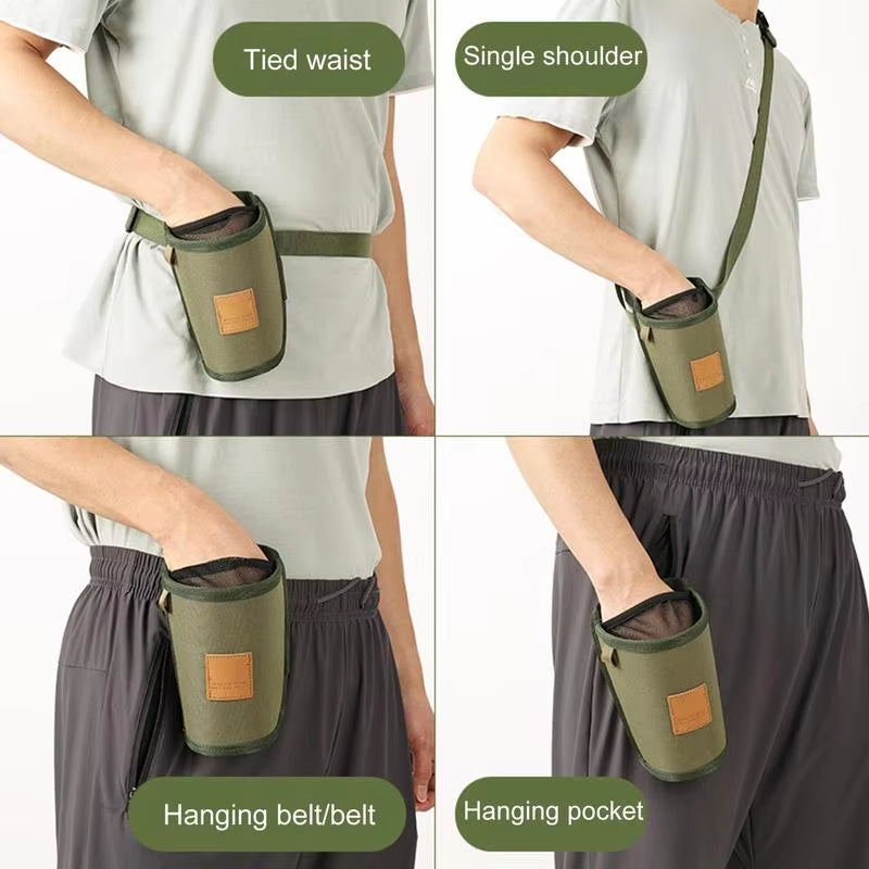 Luxury Hands-Free Dog Training Treat Bag – Large Capacity, Waterproof & Lightweight Snack Pouch with Adjustable Waist Strap