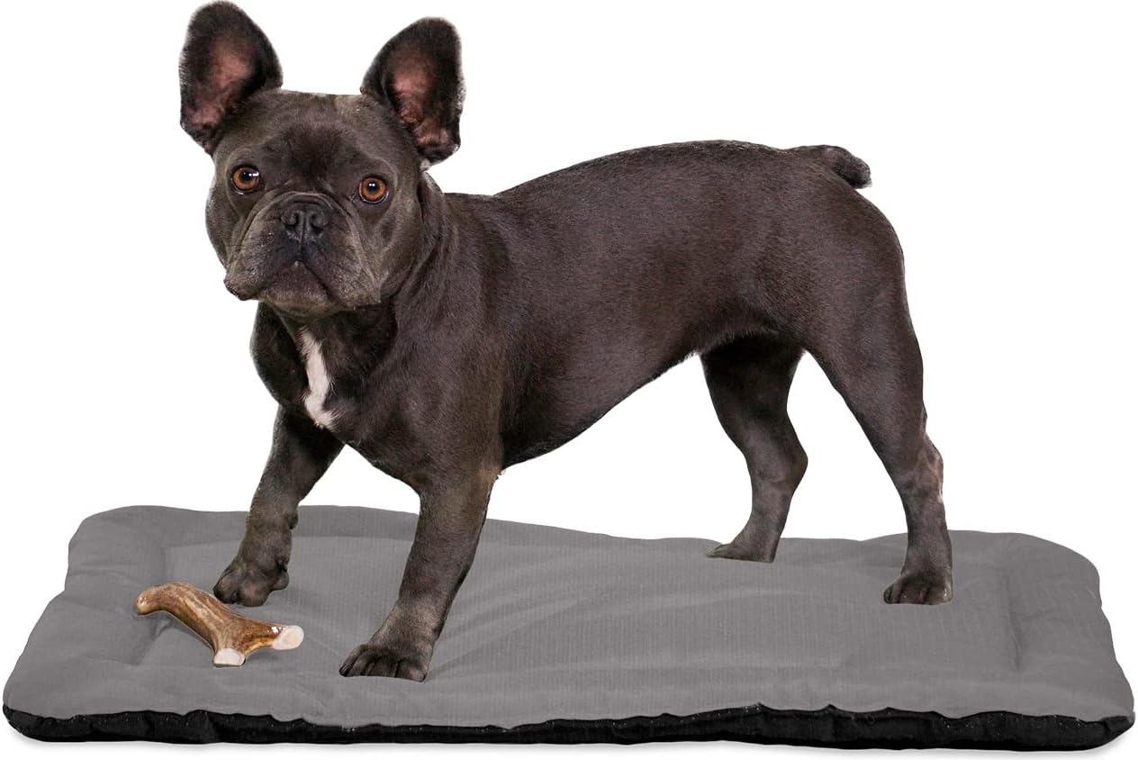 Tough Ripstop Dog Crate Pad : X-Small Blue Quartz, Ultra-Durable, Machine Washable, Non-Slip, Eco-Friendly Comfort for Wire Crates