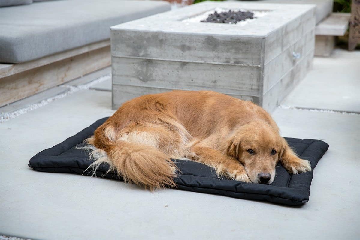Tough Ripstop Dog Crate Pad : X-Small Blue Quartz, Ultra-Durable, Machine Washable, Non-Slip, Eco-Friendly Comfort for Wire Crates