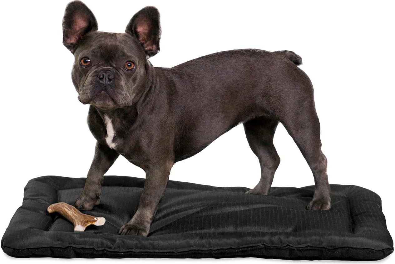 Tough Ripstop Dog Crate Pad : X-Small Blue Quartz, Ultra-Durable, Machine Washable, Non-Slip, Eco-Friendly Comfort for Wire Crates