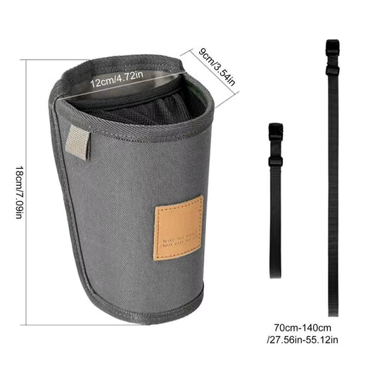 Luxury Hands-Free Dog Training Treat Bag – Large Capacity, Waterproof & Lightweight Snack Pouch with Adjustable Waist Strap