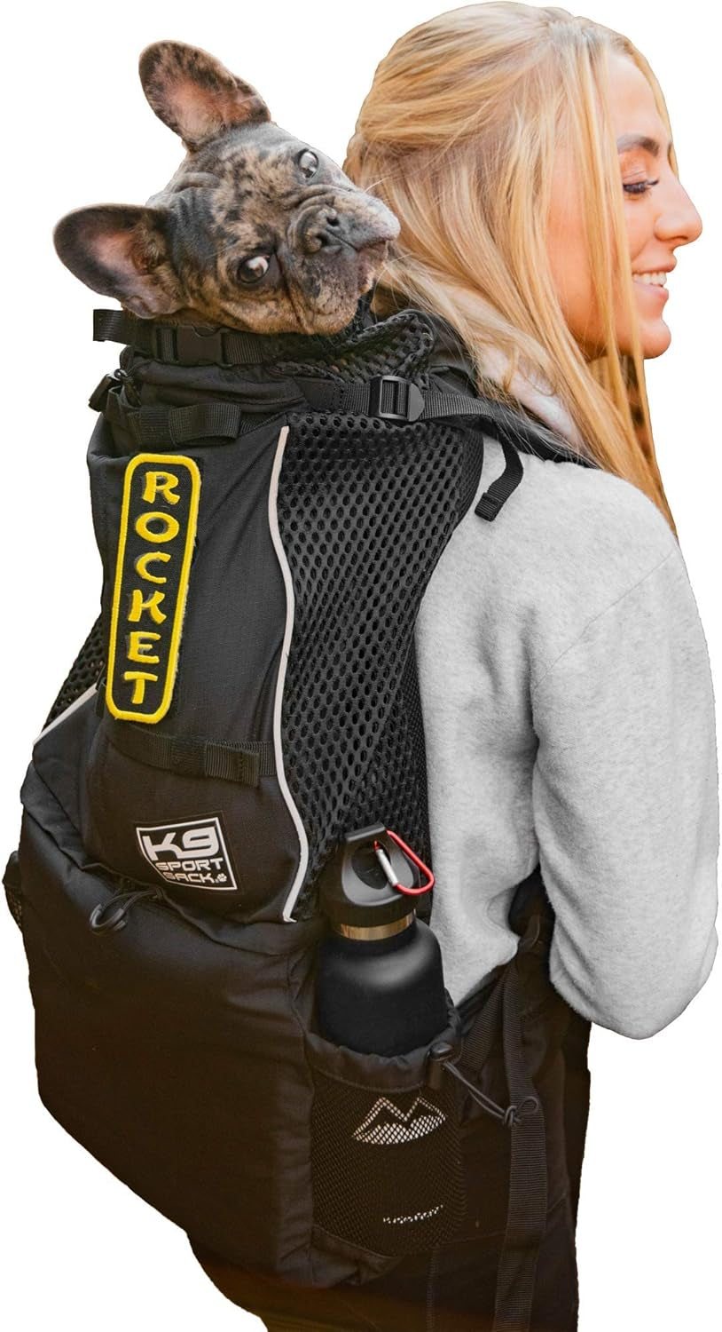 Knavigate™ XL Luxury Dog Carrier Backpack – Lunar Rock | Ergonomic, Airline-Approved Travel Gear for Large Breeds (23–25" Back Length)