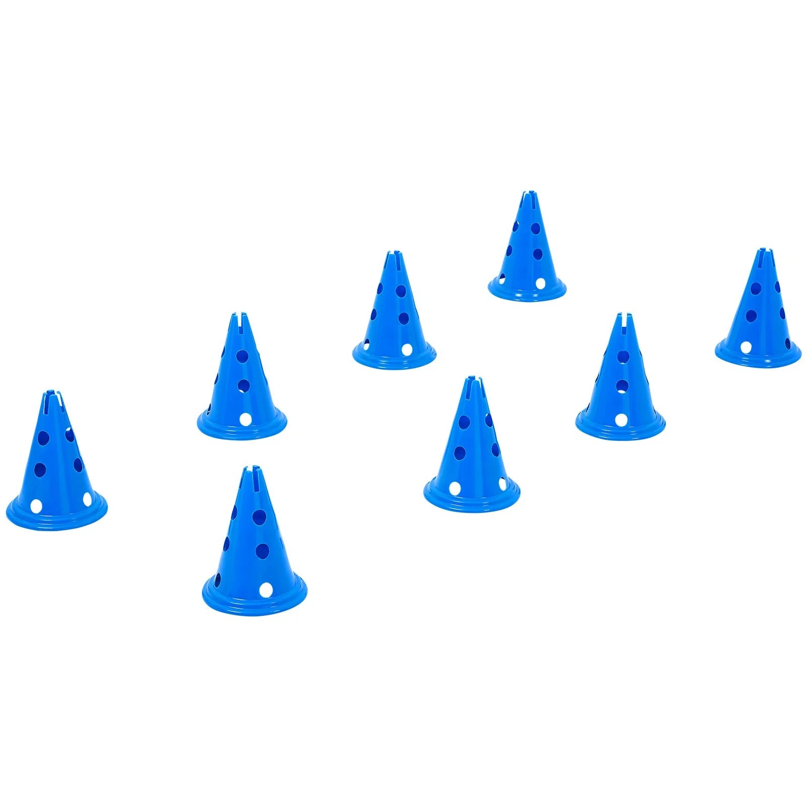 VEVOR Elite Agility Training Kit – 6-Piece Cone & Rod Set with Self-Locking Latch + Bonus Carry Bag | Premium Dog Obedience & Agility Equipment for Indoor & Outdoor Use