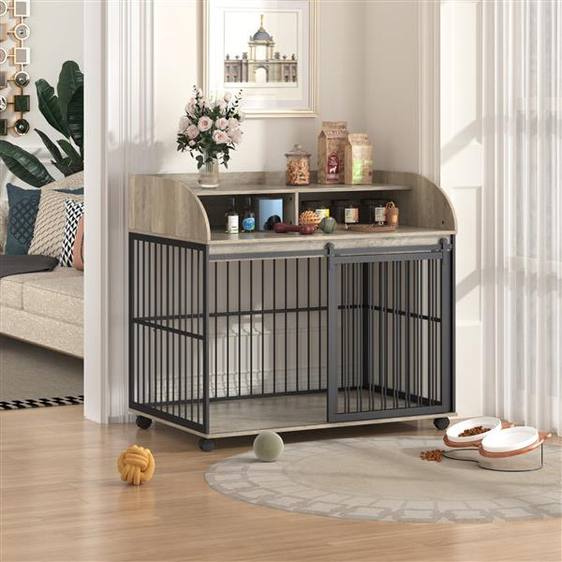 Premium Large Dog Crate Furniture