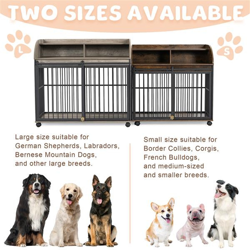 Premium Large Dog Crate Furniture