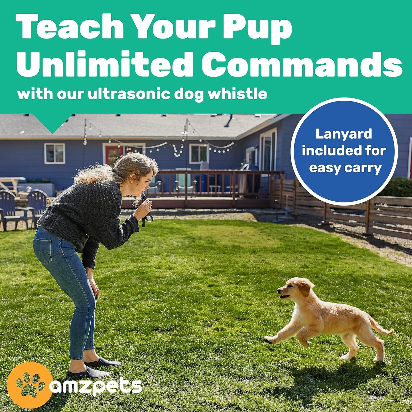 Luxury 4-in-1 Dog Training Essentials Kit – Clicker, Treat Pouch with Poop Bag Dispenser, Potty Training Doorbells & Ultrasonic Whistle – Obedience, Behavior, and Bark Control Set for Dogs of All Sizes