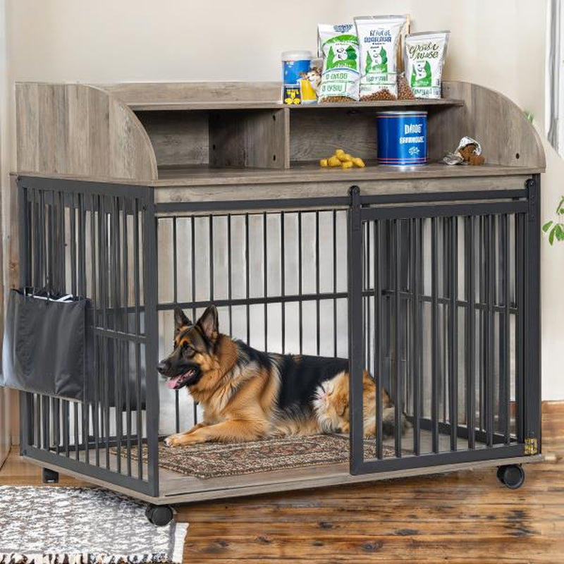 Premium Large Dog Crate Furniture
